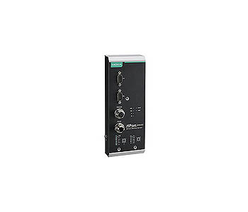Moxa NPort 5250AI-M12-CT - 2-port 3 in 1 Device Server w/ M12 Connector (Ethernet, power input), -25 to 55  Degree C, Conformal by MOXA
